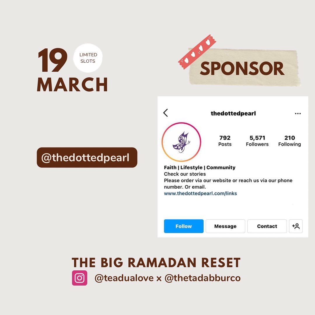ummxbunny's tweet photo. shout out to our sponsors who’ve made the planning so much “lighter” 🧡 jazakumullahu khairan https://t.co/fSPRxvza7e