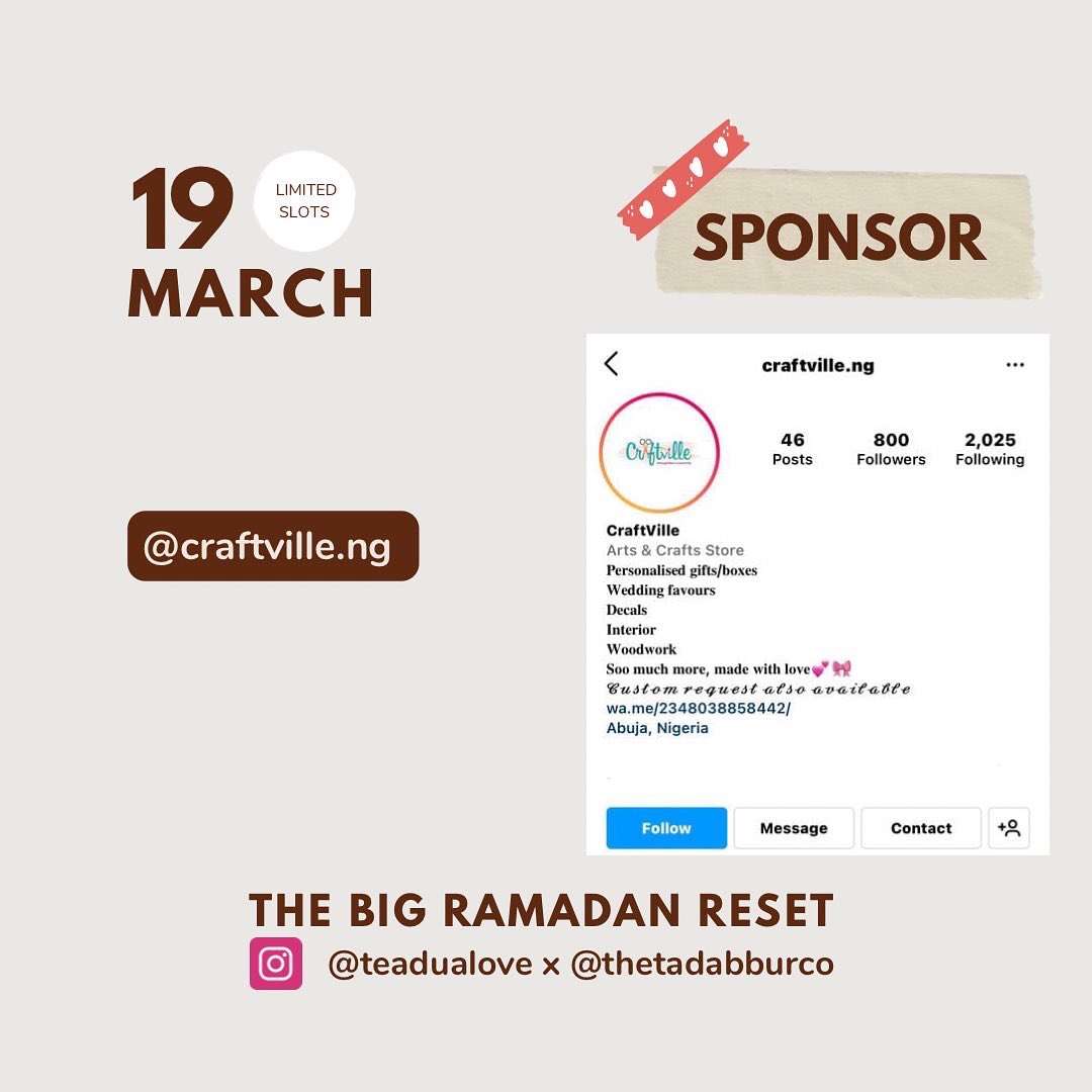 ummxbunny's tweet photo. shout out to our sponsors who’ve made the planning so much “lighter” 🧡 jazakumullahu khairan https://t.co/fSPRxvza7e