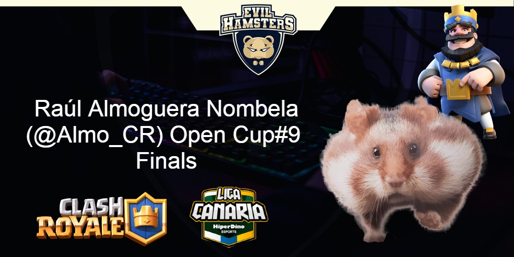 [#CR] Esta vez ha sido nuestro #roedor <a href="/Almo_CR/">EH2 | Almo</a> quien casi conquista la Open Cup #9 organizada por la <a href="/LigaCanaria/">LIGA CANARIA</a>, pero ser finalista no es moco de hamster.

We'll get em next time 😉