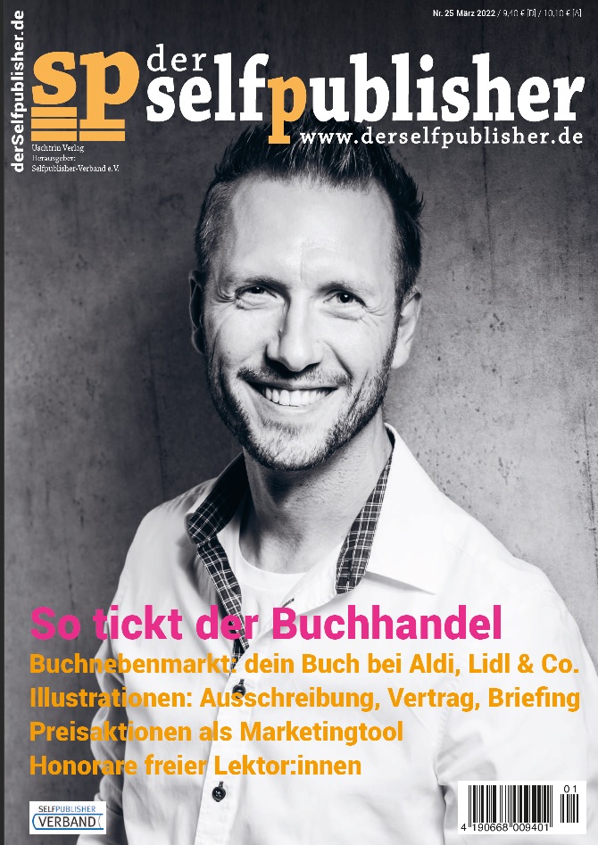 michael_h76's tweet photo. Es hat ein wenig gedauert, aber jetzt ist es soweit. In der Märzausgabe des Magazins @derselfpublish aus dem Uschtrin Verlag, herausgegeben vom @SPVerband ist der erste Teil meiner Reihe über den Weg von #selfpublishing Titeln in den Buchhandel erschienen. https://t.co/VoX7iPW7kA