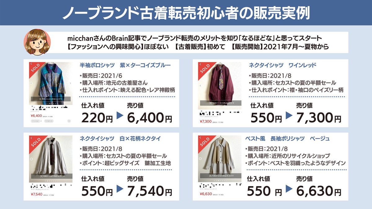 micchan_furugi's tweet image. 【忙しい人向け】「ノーブランド転売とは⁉️」あまり知られていない全貌を図解してみた結果とは...？