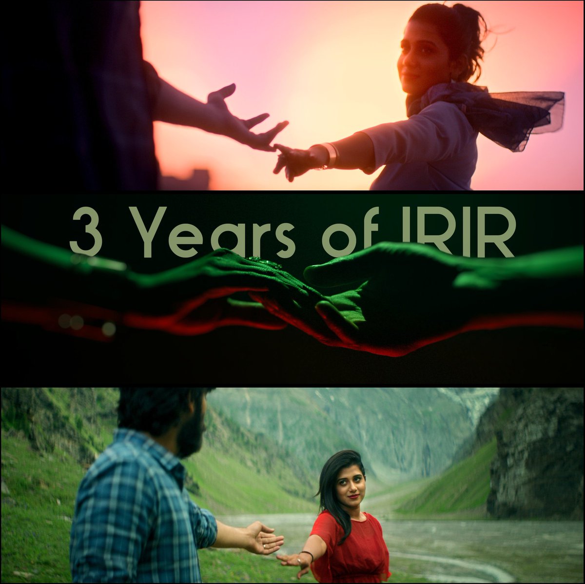 There has not been a single day without someone talking to me about IRIR. This movie will always have a special place in my life. Thank you for all the love and wishes. ♠️❤️ #3YearsofIRIR 😍 @jeranjit @SamCSmusic @iamharishkalyan @ShilpaManjunat @madhavmedia