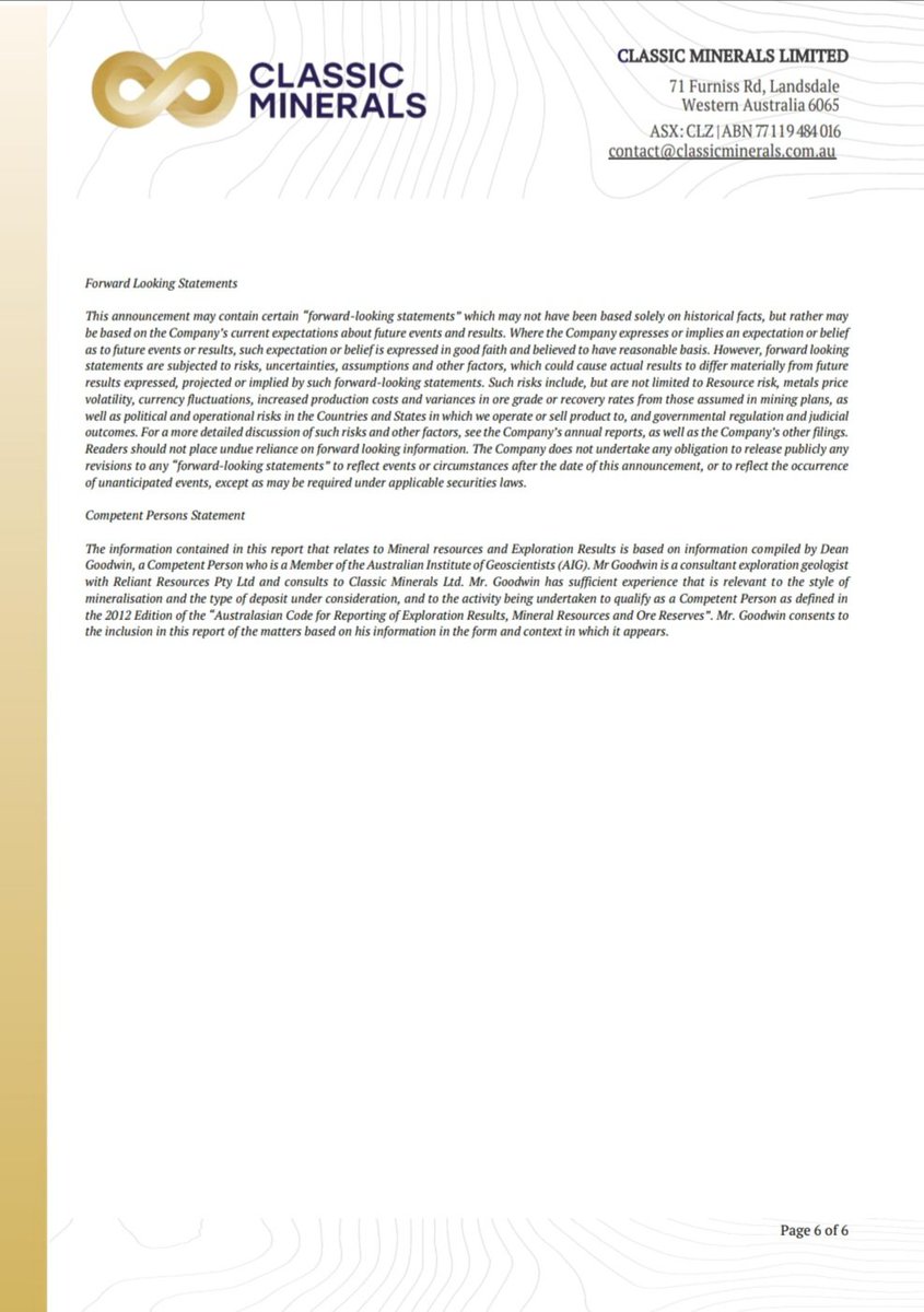 Mining of Bulk Sample - Update #ClassicMinerals pg4-6