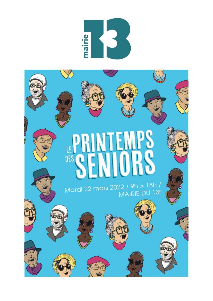 EnsembleAsso's tweet photo. Nous serons présents au Printemps des Seniors organisé mardi 22 mars de 9h à 18h à la Mairie du 13ème @paris.treize

Nous aurons le plaisir avec la CPTS 13, @LigueCancer75
@LienAsts et Génération 13 de vous proposer des animations sur nos stands https://t.co/ambTLKLY7d