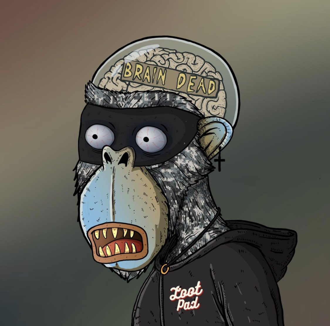 BDMNFT_'s tweet photo. “LOOTER” THE @LootNetwork_ 1 of 1 ULTRA RARE BDM NFT WILL BE GIVEN AWAY ON OUR DISCORD TODAY

1: TAG 3 FRIENDS
2: JOIN OUR DISCORD: https://t.co/HKyhEu5BRm
3: RETWEET 

THE WINNER WILL BE ANNOUNCED IN OUR DISCORD AT 8PM UST https://t.co/j8lijrmDKB