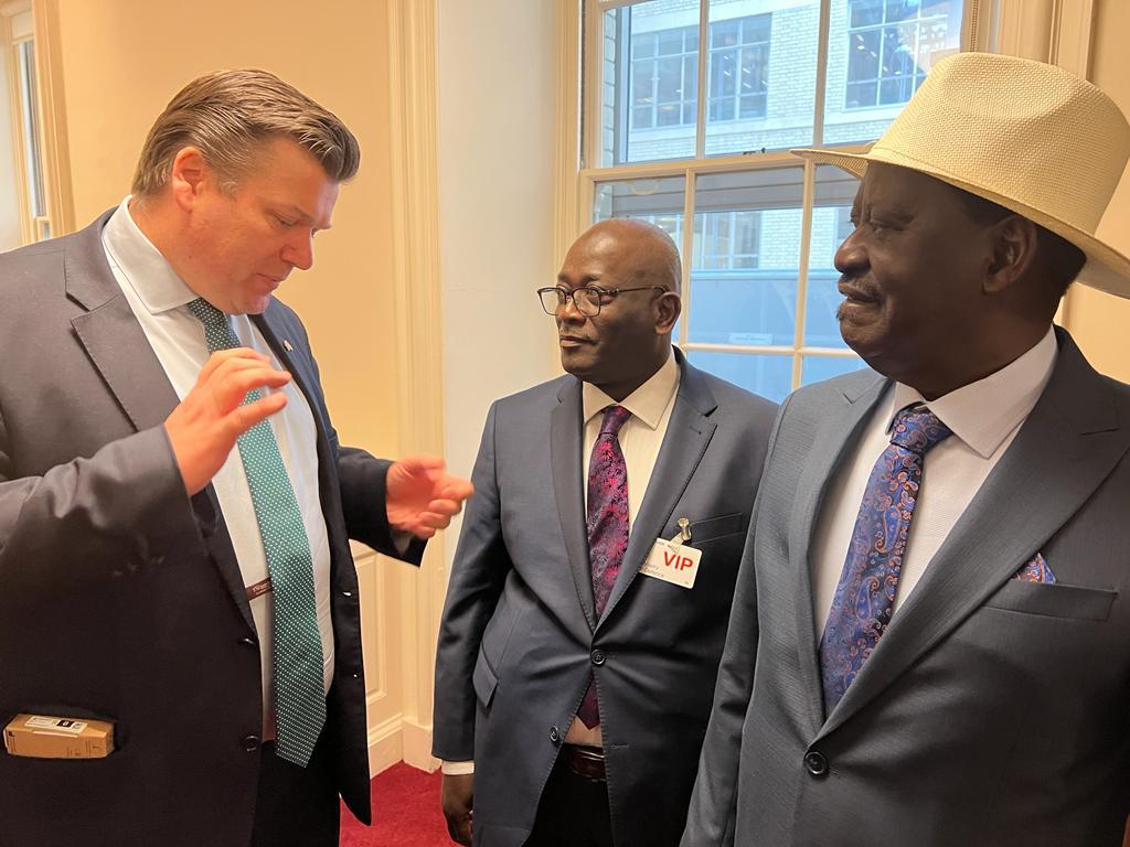 The UK has been one of Kenya's most loyal and dependable defense and security partners. 

We had a robust discussion on matters appertaining to security with a view of enhancing our ties moving into the future with their Minister for the Armed Forces <a href="/JSHeappey/">James Heappey</a>.