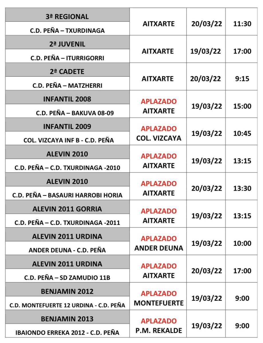 Club Deportivo Peña tweet media