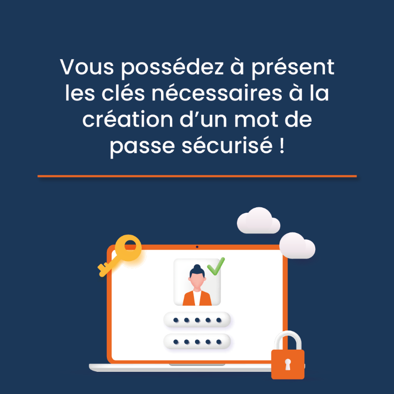 SECIB_BE's tweet photo. 🚨 En 2020, 10.000 entreprises ont été victimes de #piratages 👨‍💻

🔐 Augmentez votre niveau de vigilance #numérique en créant des mots de passe indéchiffrables

❌ Consultez nos Tips pour définir un mot de passe sécurisé !

#MotDePasse #cybersécurité #cyberattaque #sécurité