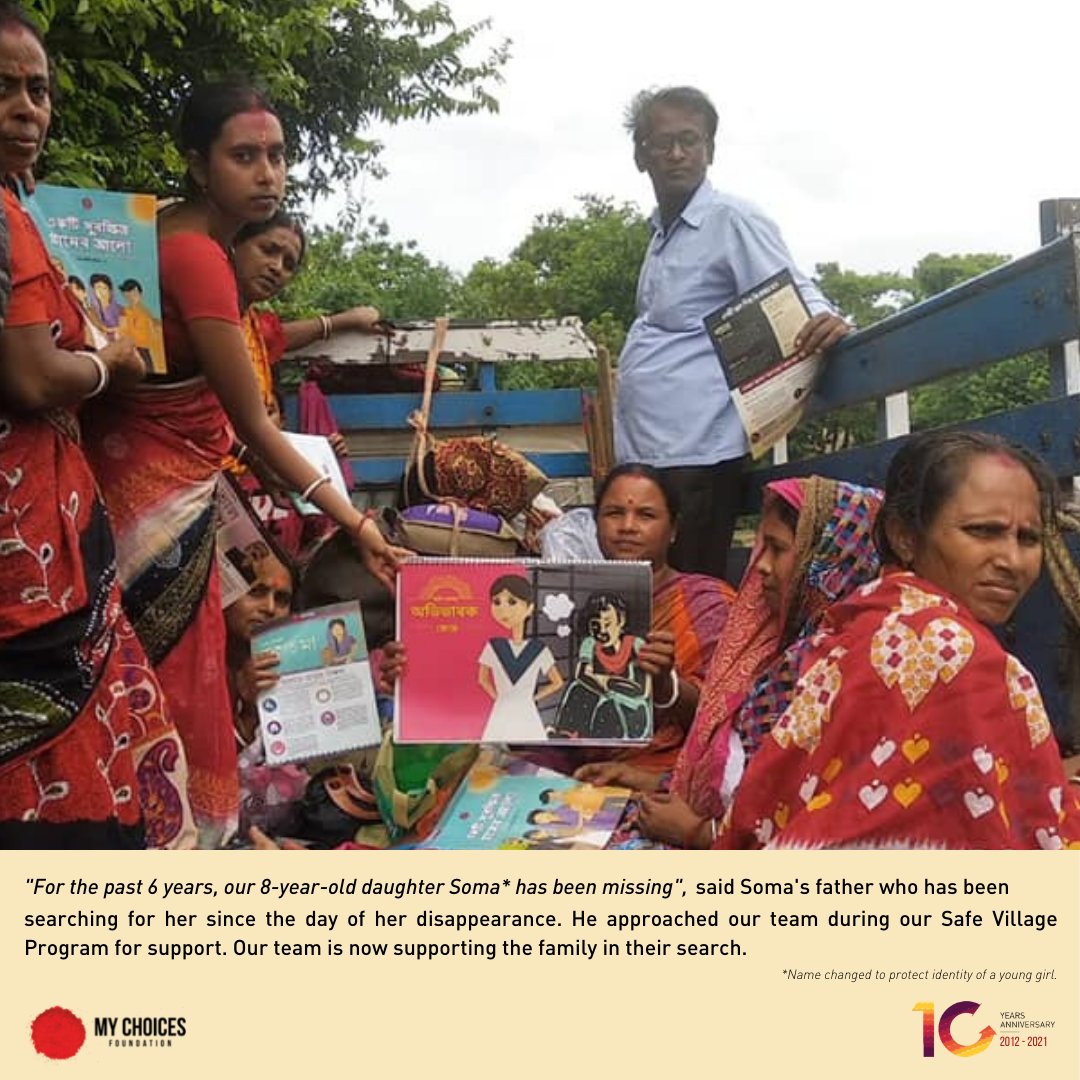 MyChoicesFDN's tweet image. There are 40.3 million victims of human trafficking. It has been recorded that only 1/100 victims are rescued. This is the ground reality of the issue. 
Our team works with communities across India to prevent human trafficking &amp;amp; help them live w/o abuse: mychoicesfoundation.org