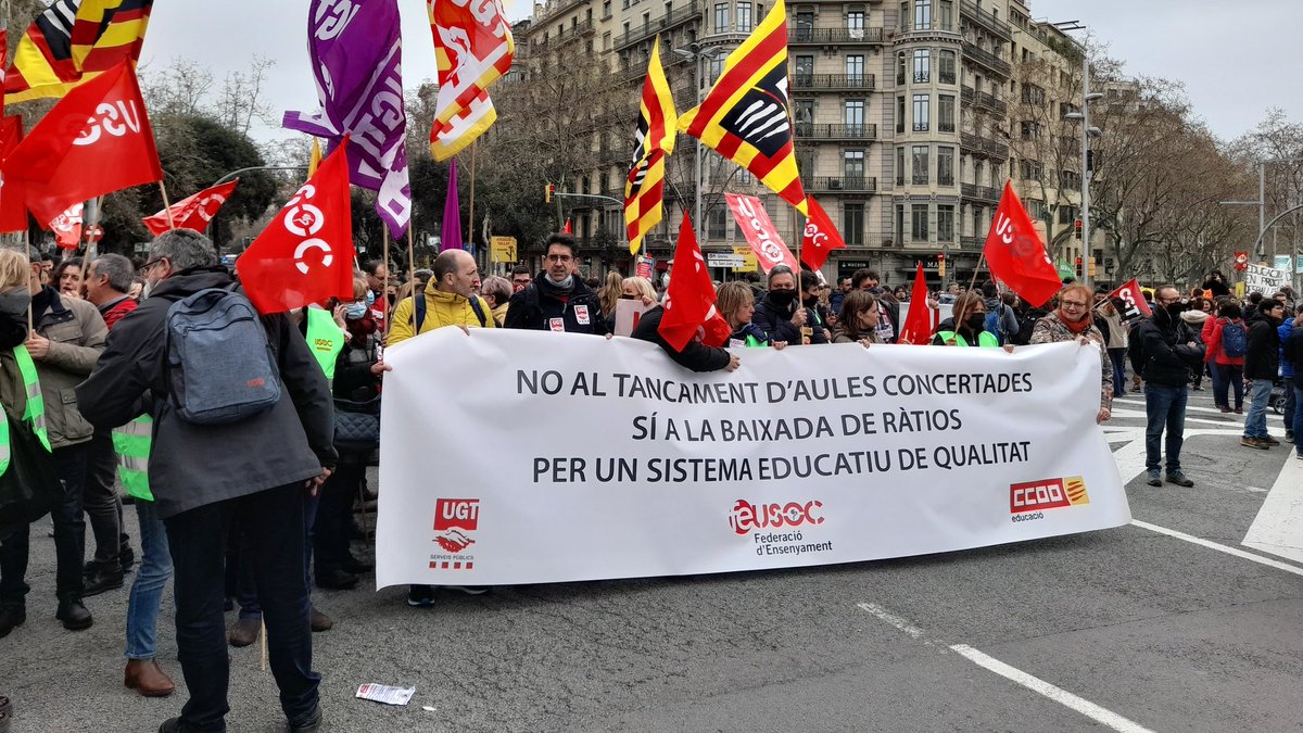 GausachsNuria's tweet photo. 📢 A la #VagaEducació per dignitat‼️ https://t.co/D7Gy8eVlrL