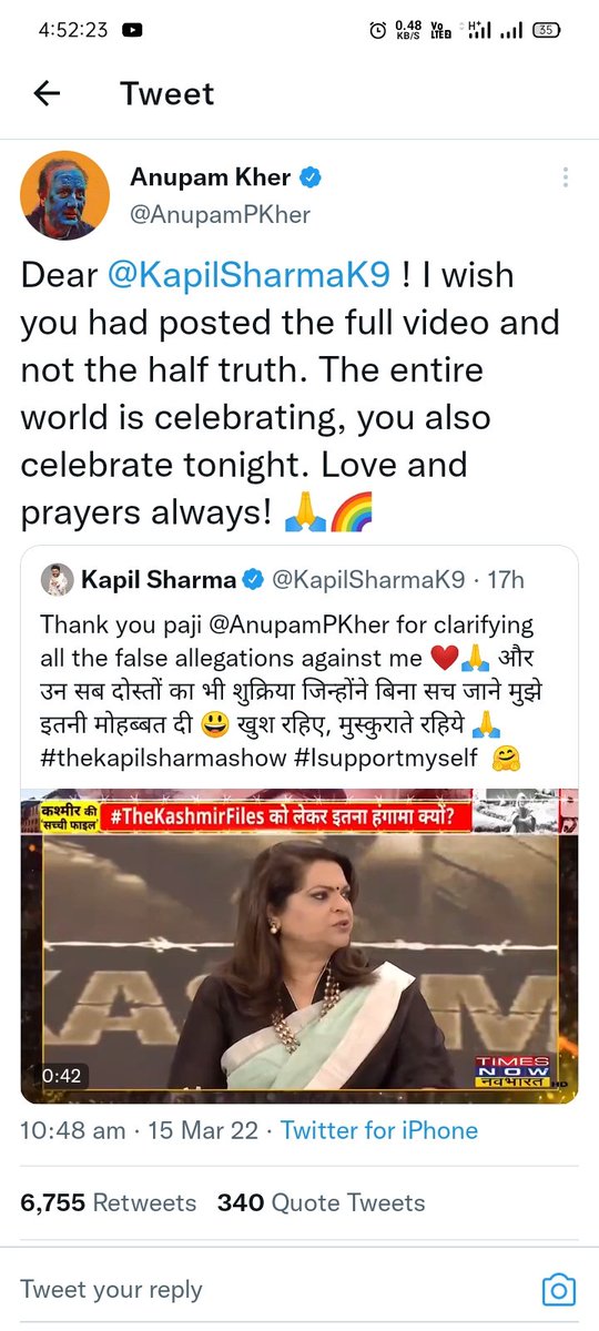 DileepDhakar5's tweet photo. @KapilSharmaK9 @AnupamPKher https://t.co/Z6UA8fIhVj