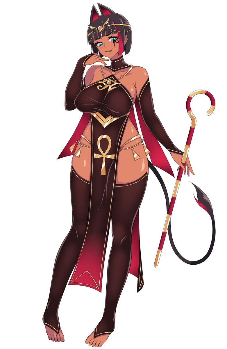 【Ci-en更新】主人公ネフェルティの立ち絵を清書しました。 ファラオは良いものを食べているはずなので、ムチムチ度が増すのは仕方のないことですね。
https://t.co/CodHotlmQv 