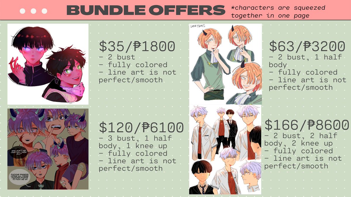 shinrange's tweet photo. COMMISSIONS OPEN‼️
✨3 slots
✨DM if interested!

likes &amp; rts r appreciated!!
#artph #commissionsopen https://t.co/mfIDof0hmh