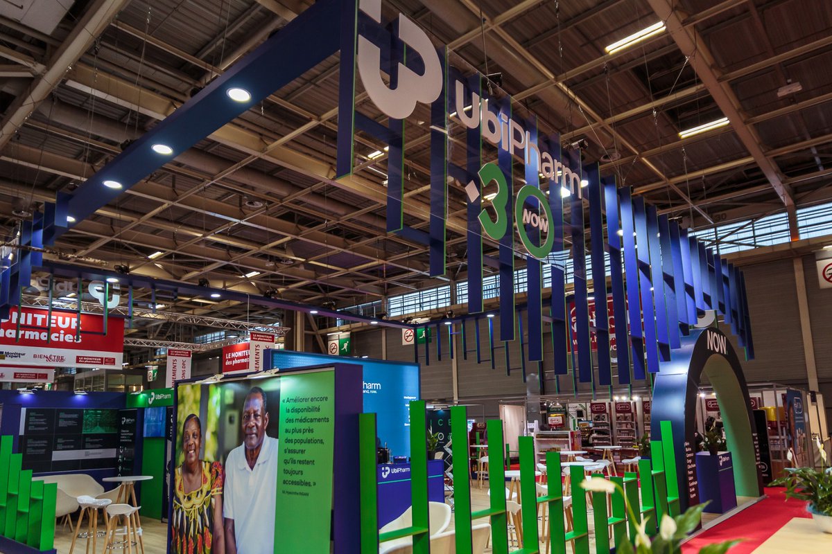 UbiPharmGroup's tweet photo. Nous étions heureux de vous revoir sur notre stand au salon #PharmagoraPlus. 
De belles rencontres et de nombreux échanges avec les #pharmaciens et nos collaborateurs lors de cette édition 2022 https://t.co/4LWxbjJPQx