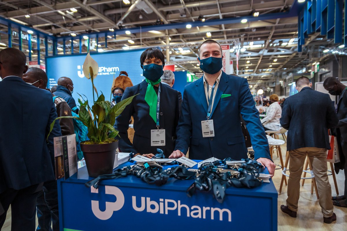 UbiPharmGroup's tweet photo. Nous étions heureux de vous revoir sur notre stand au salon #PharmagoraPlus. 
De belles rencontres et de nombreux échanges avec les #pharmaciens et nos collaborateurs lors de cette édition 2022 https://t.co/4LWxbjJPQx