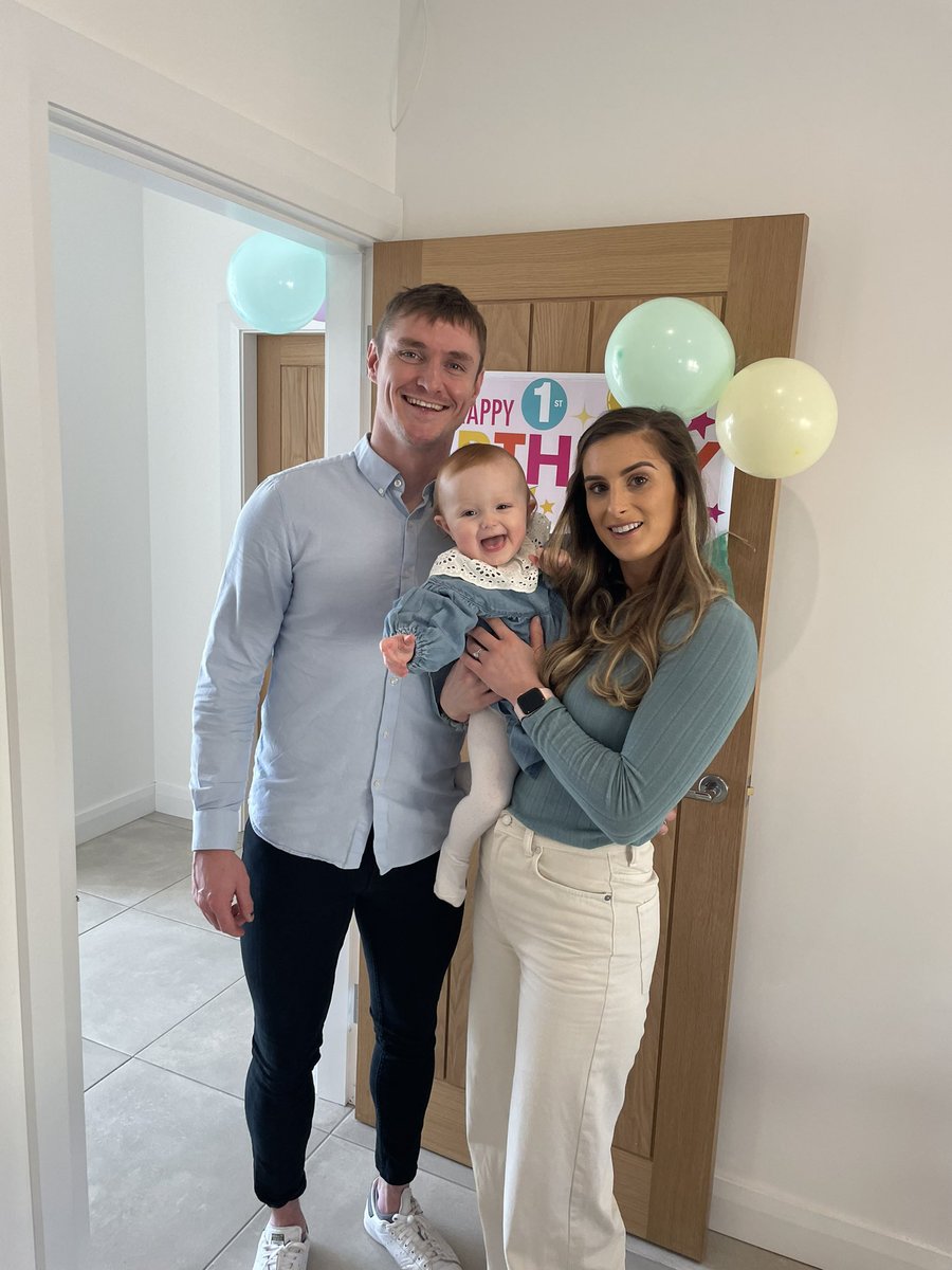 Baby Cóirle is 1 today, what a year it has been <a href="/AdairTrainor/">Adair Mooney</a>. Every day is different but never less enjoyable ❤️❤️
