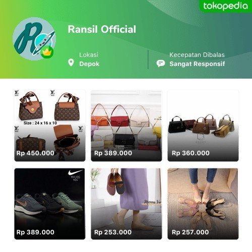 ilhamdc's tweet photo. Semakin mudah belanja produk Ransil Official di Tokopedia. Cek aja, pasti ada yang kamu suka
https://t.co/B0rY7HhEAo https://t.co/DqTSMWY0Ha