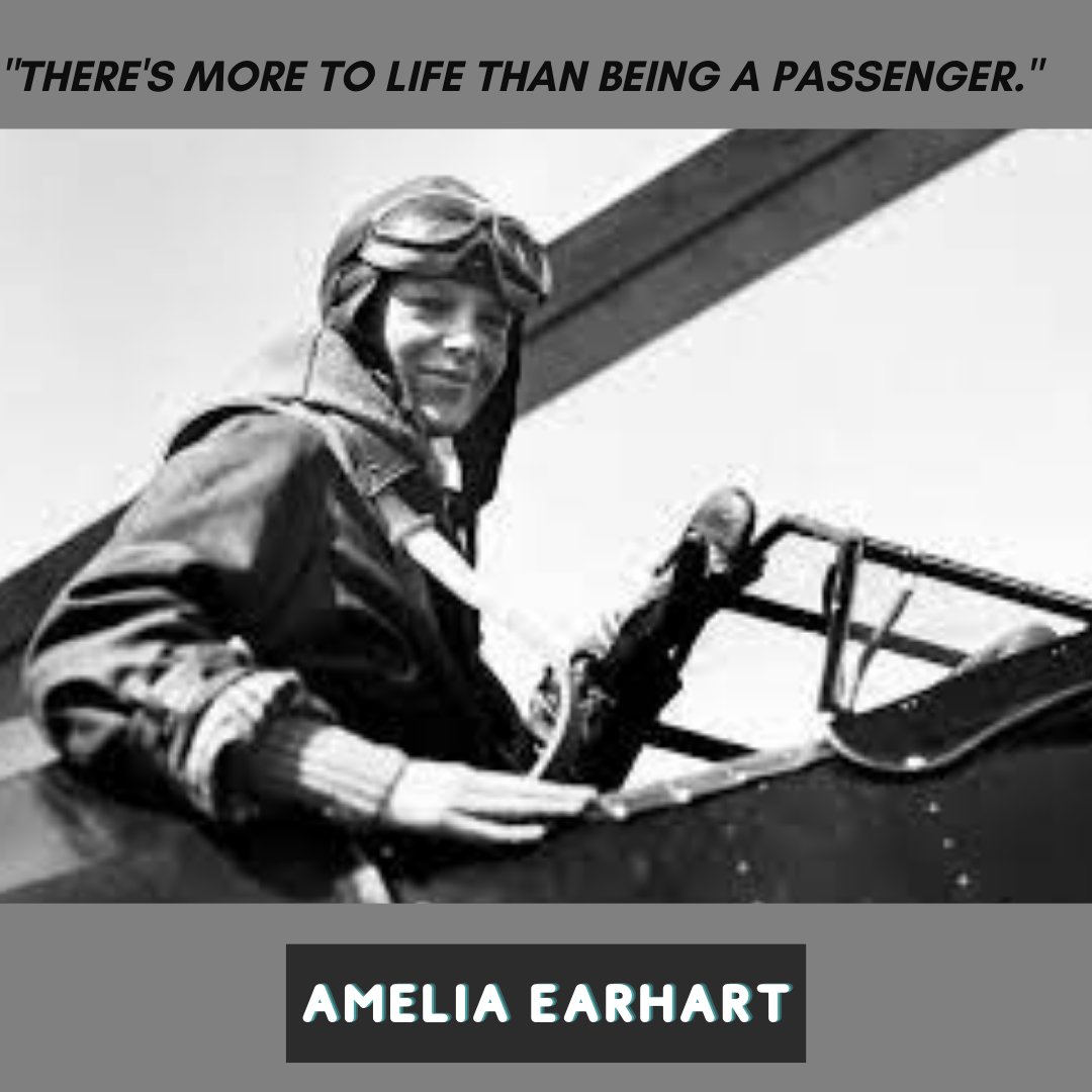 ChloeForJudge's tweet photo. Amelia Mary Earhart was an American aviation pioneer and author. Earhart was the first female aviator to fly solo across the Atlantic Ocean.

#WomensHistoryMonth  #breaktradition https://t.co/1O3lpwIuMG