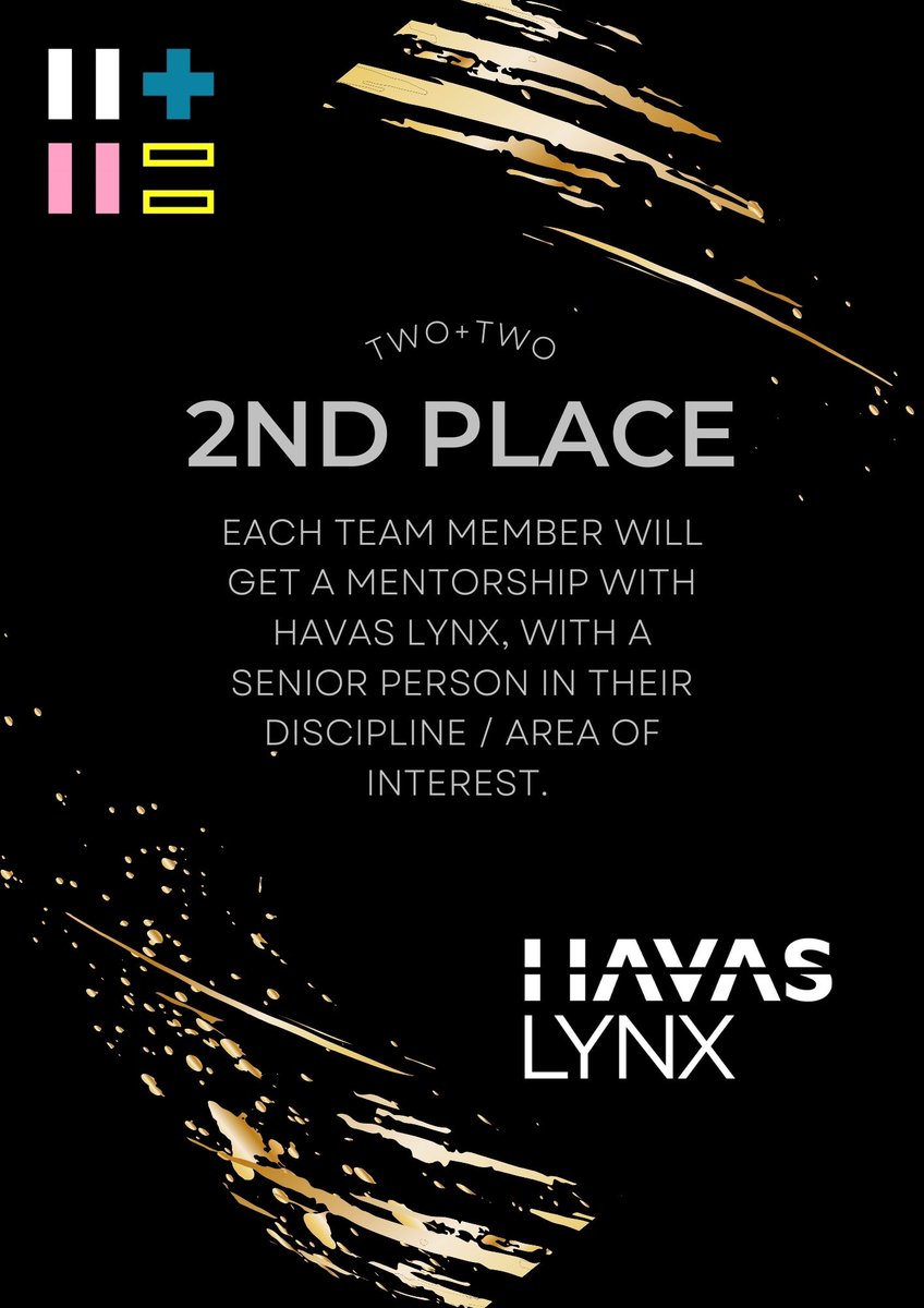 TwoandTwoUK's tweet photo. This year we have not 1, but 4 amazing prizes!

We’ve said it before and we will say it again, this industry is full of so many wonderful people. Everyone who joins us at Two+Two gives their time and invaluable knowledge freely!
@SteveBartlettSC @wejoHQ @zealcreative @HAVASLYNXEU https://t.co/wQV3VJ3cvV