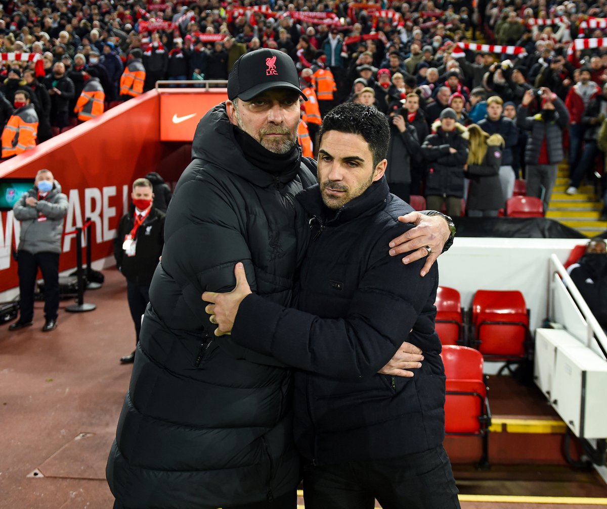 ChrisWheatley's tweet photo. Klopp: "Mikel is doing an incredible job. We have to be ready and I sense that we will be." #AFC https://t.co/VYJnKsd1e9