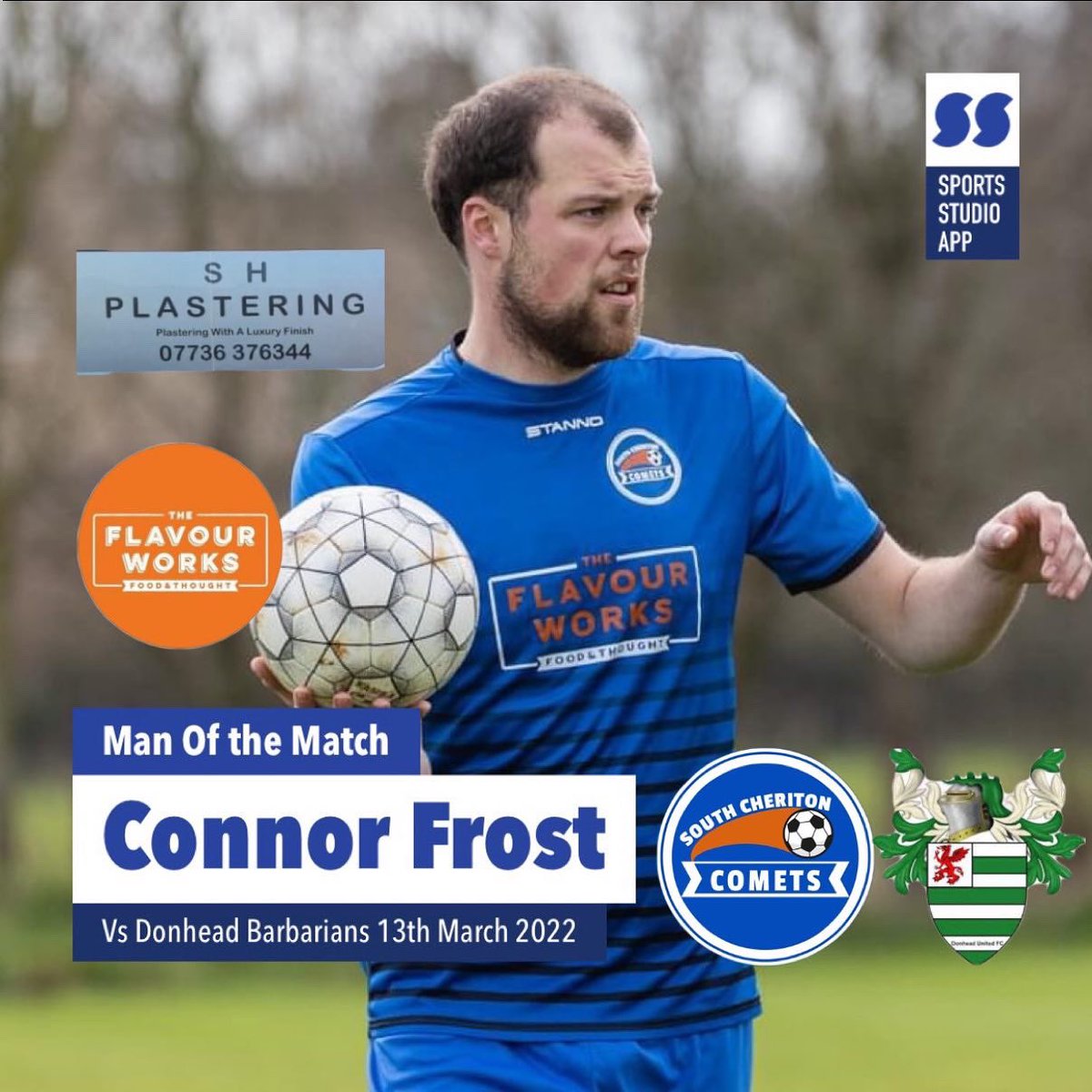 South Cheriton Comets 1-2 (AET) Donhead Barbarians 

Donhead edged past Comets in the semi final of the Challenge cup, Comets goal coming from Iwan Walters. Man of the match was Connor Frost for an defensive performance.
Full match report on our Facebook page.
Up the Comets 💫
