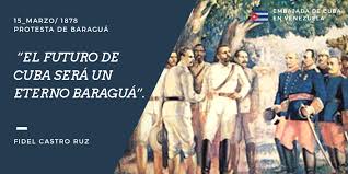 'Lo que quedó de nuestra historia, y por la cual llegamos un día a ser nación independiente, a pesar de ejércitos españoles primero y ejércitos yanquis después, no fue por el Zanjón, fue por Baraguá!”. Así sintetizó #Fidel el significado de este día en #Cuba
