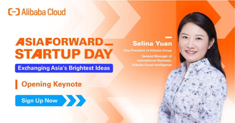 alibaba_cloud's tweet photo. Stay tuned for Selina Yuan taking the stage to kick off Alibaba #AsiaForward Startup Day! We're ready to accelerate your success in Asia. Sign up and don’t miss out: https://t.co/DlPH0wxqVM
#ProjectAsiaForward