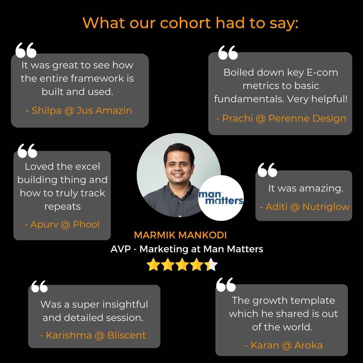 xpert_chat's tweet photo. Here's what our cohort said about the session: https://t.co/wzr8JuPrTN