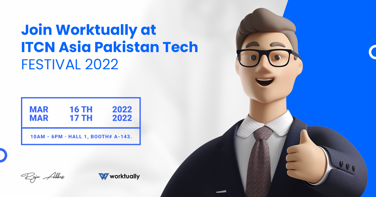 rajaabbasinc's tweet photo. Join Worktually at Pakistan Tech Festival to experience firsthand how we can help you find reliable remote job opportunities worldwide.
We are humbled and excited to be part of the country’s biggest innovation festival at Expo Center, Lahore.
#ITCNAsia #TechFest #Worktually https://t.co/ZKIxBb20gc
