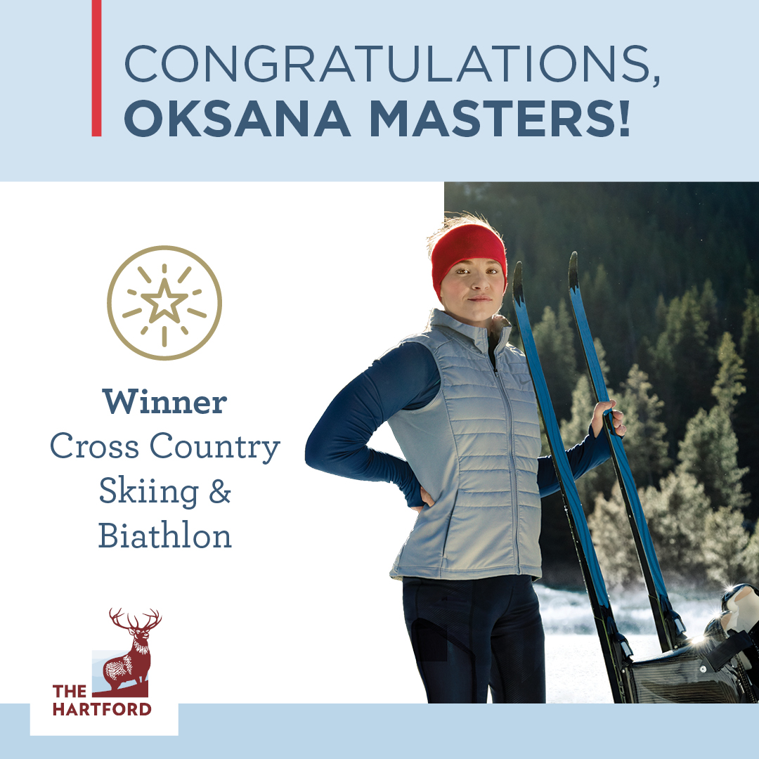 TheHartford's tweet photo. Congratulations to our Team Hartford Athletes @OksanaMasters and @GabelKeith! #AbilityEquipped https://t.co/PEN27EBw3T