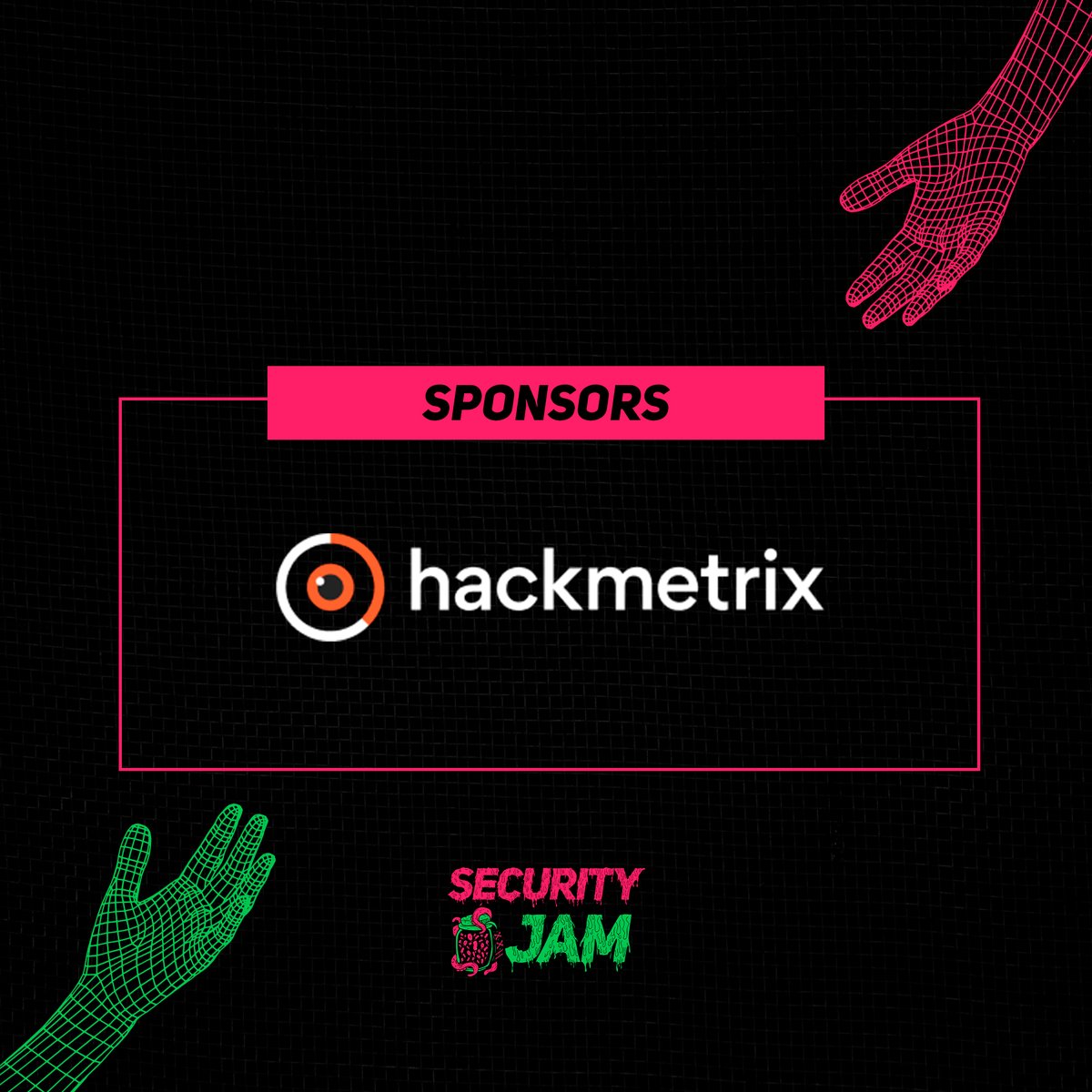 Le damos la bienvenida 👋 a <a href="/hackmetrix/">Hackmetrix</a> como sponsor , gracias por ser parte de la JAM.

#securityjam