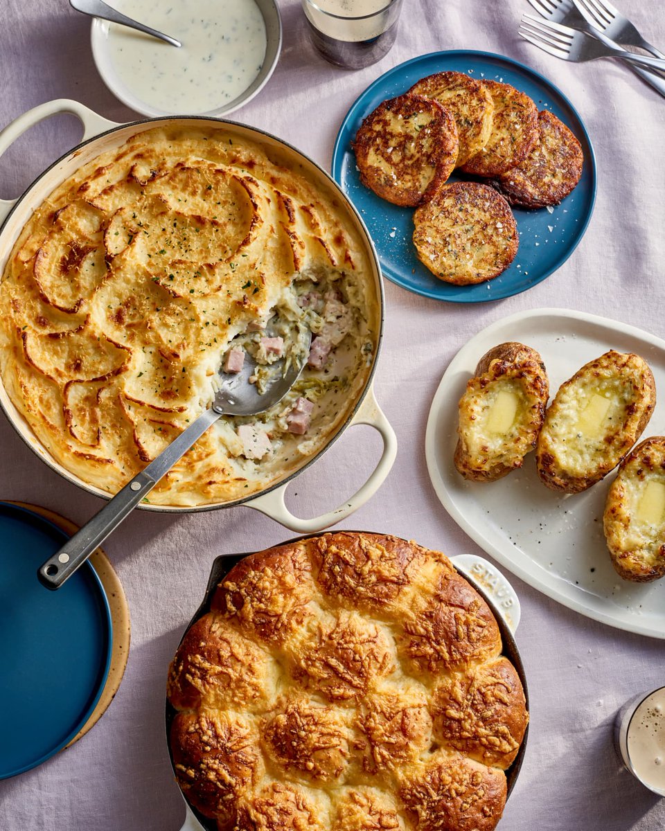 With #StPatricksDay upon us we reached out to 4 cooks with Irish ties — @darinaallen, @DonalSkehan, @Ivysfeast, Tara Holland — to share some of their favorite potato recipes. Don't be surprised if they become one of your new go-tos: bit.ly/3w5ovT2