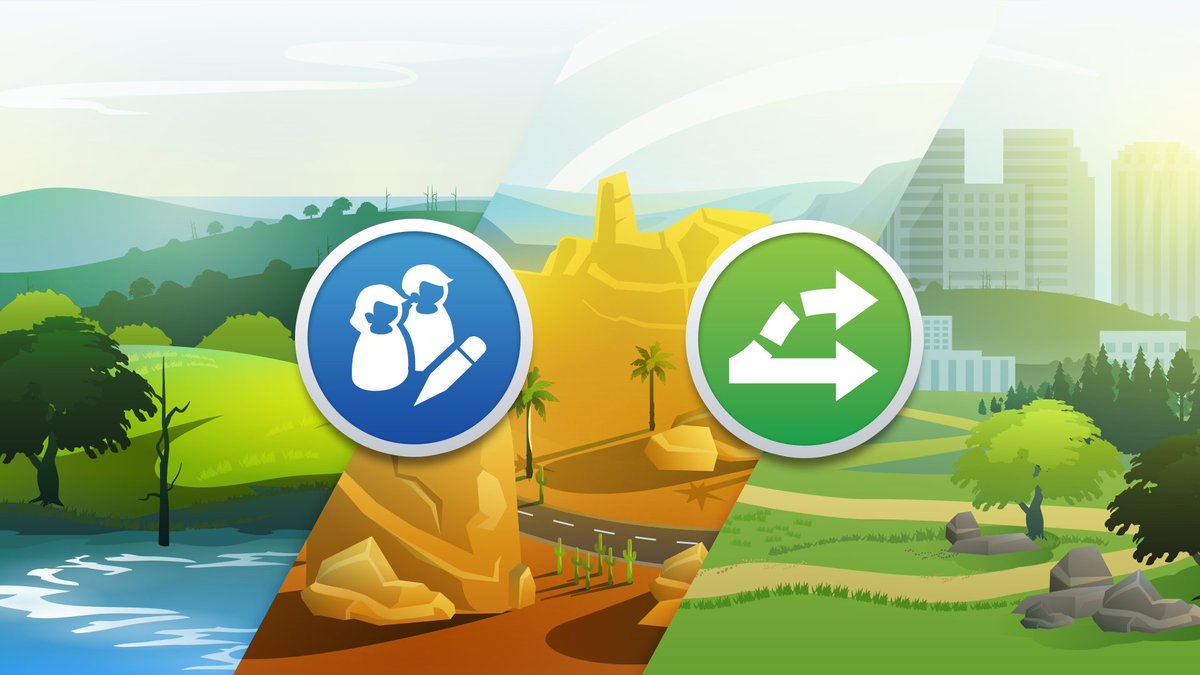 Simmers! Today's base game update adds even more ways to bring life to the Sims who live outside of your active household 🏡 
From adoptions to careers, deep dive into the new additions &amp; updates to Neighborhood Stories on the blog: x.ea.com/73243 💚😱