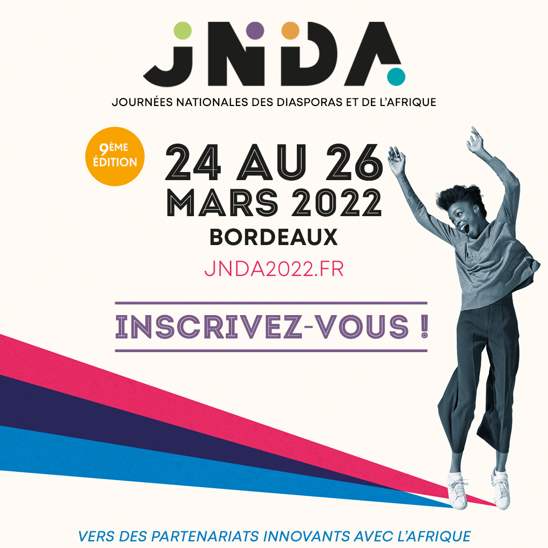jnda_bordeaux's tweet photo. 🟠 Prenez vos places pour les #JNDA2022 🙌

Rendez-vous ici 👉 https://t.co/aoY2QsLBQS

Découvrez le programme et les intervenants directement sur le site.
https://t.co/AmBxe2IiCy

#JNDA2022 #Afrique #Bordeaux https://t.co/r2PxM5XVDu