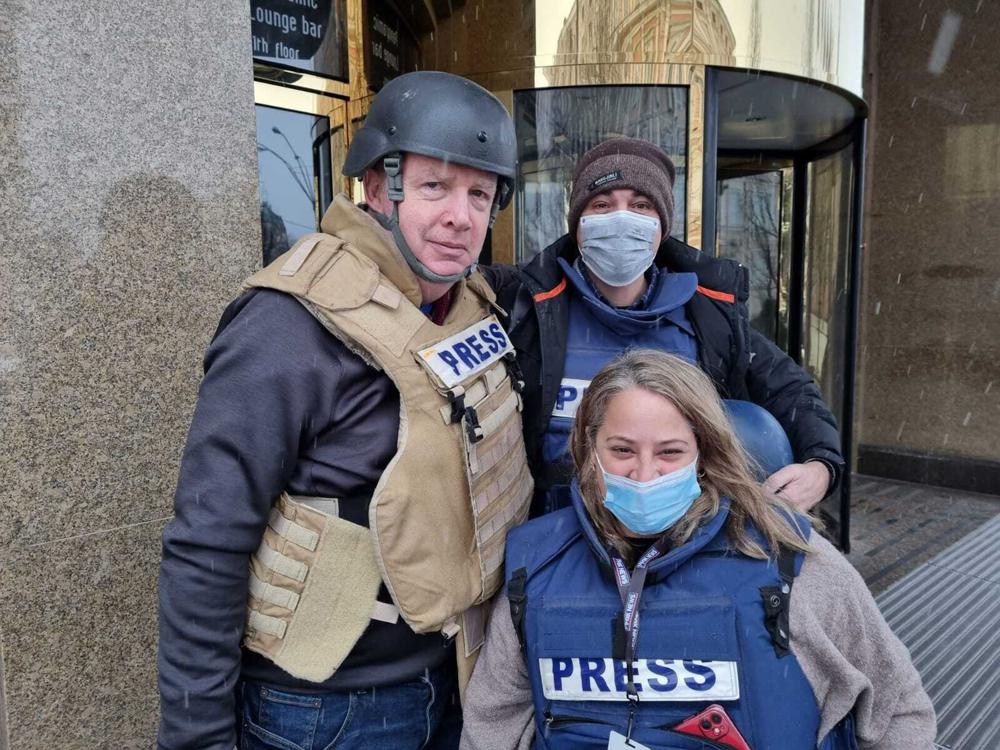 JCIWorldwidePR's tweet photo. As coverage of the invasion of Ukraine dominates our airwaves, so have female journalists. They have innovated a new form of storytelling - one that exposes wars' toll on humanity while highlighting the tactics of war.

#JCI#WHM#Journalism#Communications
https://t.co/CFO5mPk9um https://t.co/jkjmTkDdkC