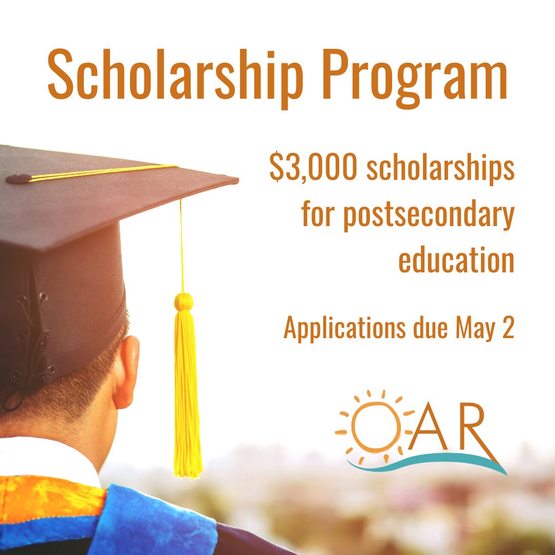 Teachers and professors, will you share this opportunity with the autistic students you work with? OAR's Scholarship Program is still accepting applications for the 2022-23 school year: ow.ly/4F3n50HGSOh