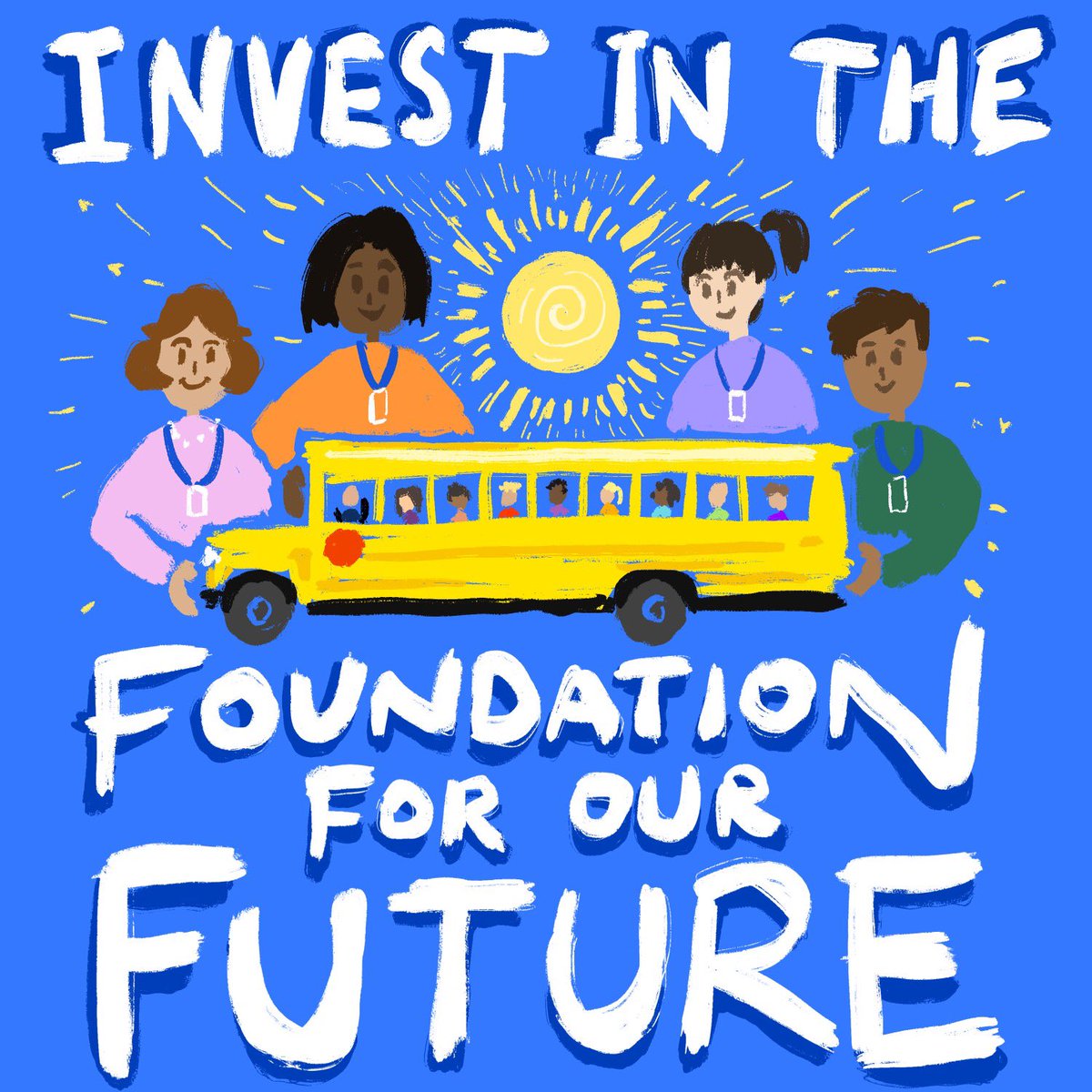 ishmamahmed's tweet photo. Made some art for the movement. ✍🏽#Minneapolis #teachers are not getting paid while on this historic strike for safe, stable, and supported schools. Please join me in helping them directly by chipping in to the strike fund: https://t.co/CWwSo5SldA #mft4kids #teacherstrike #mps https://t.co/sqvdQlT96H
