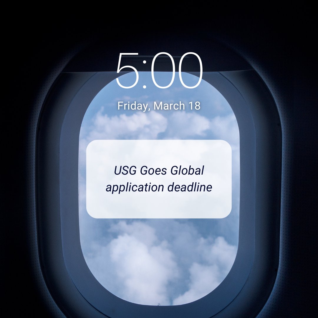 knightsabroad's tweet photo. Applications are coming in fast and furious this week! Don't miss out if you plan to #StudyAbroad this summer with USG Goes Global. Program info and application links here: https://t.co/MBTB9hspTy
#KnightsAbroad #international #learning #adventure #travel https://t.co/pFJsQDjDBw