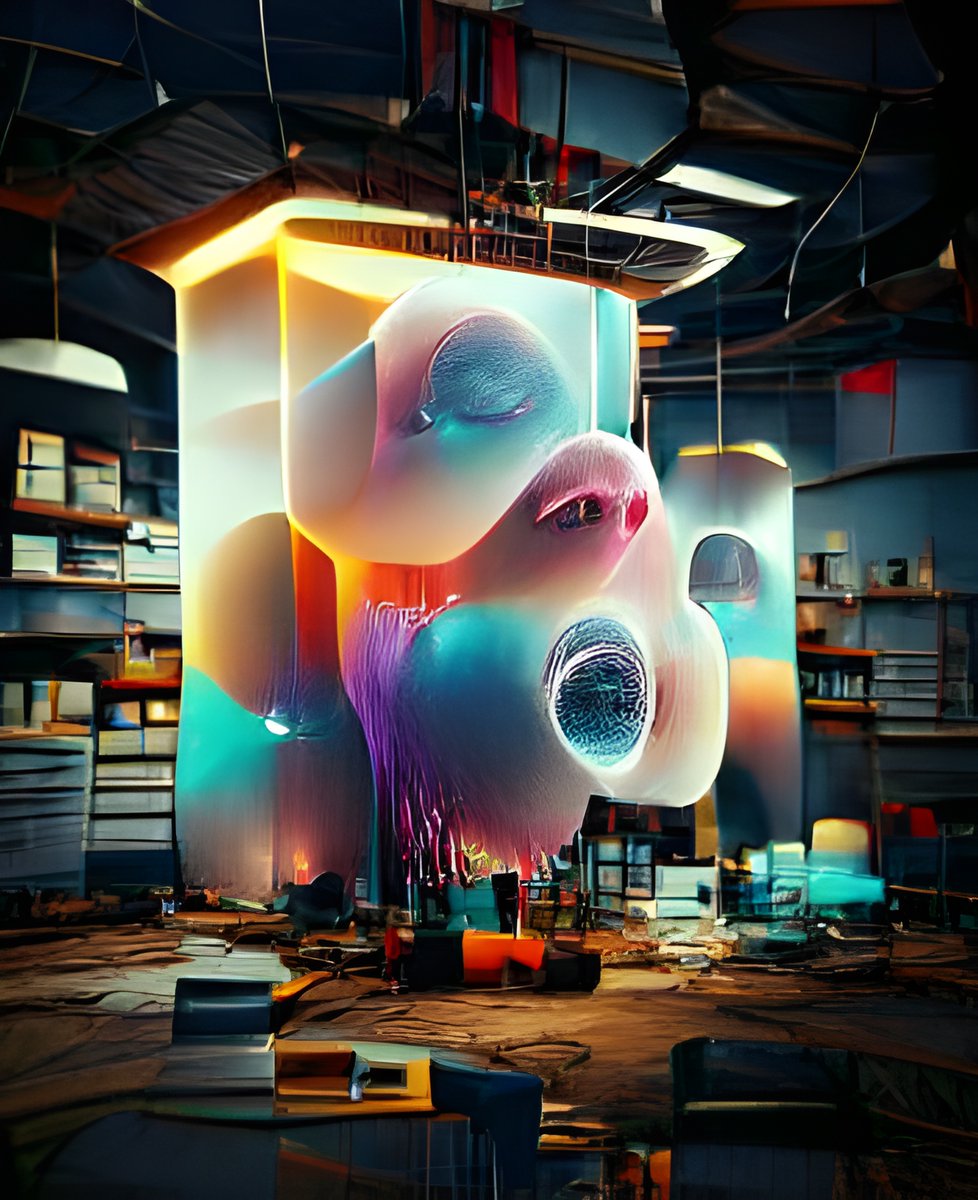 beeple_not's tweet photo. YUGA LABS #0113
#notbeeple #beeple #artificialintelligence
#machinelearning #artificial #intelligence #aiart #ai #nft #everyday #nightcafe
#yuga #labs
@NightcafeStudio
https://t.co/bbt7cl3CFJ https://t.co/fhDIIbVFup