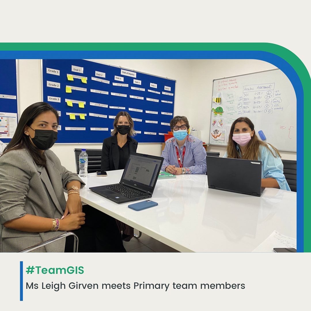 GreenfieldIntS's tweet photo. Have you met Ms @LeighGirven at the gate this morning? On day 2 of her visit to GIS Ms Girven has also held meetings with Primary team members.

#teamGIS #behappybeGIS #ChallengingEveryMind #ProudlyTaaleem #InspiringYoungMinds #AllForTheLoveOfLearning
@Taaleem https://t.co/544dcahsL4