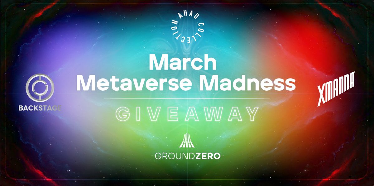 🎟 March Metaverse Madness Contest is live! Get your share of the prizes provided by <a href="/BackstageBks/">BKSBackstage | Smart Tickets | RWA</a> <a href="/Ground_Zero2013/">Ground Zero</a> <a href="/XMANNAOfficial/">XMANNA Official</a> <a href="/AhauCollection/">Ahau Collection</a> 

🤯 $200.000K Prize Pool

💰 NFTs &amp; vacation stays
💰 $BKS &amp; $XMANNA Tokens
💰 Metaverse lands

Join now ⤵️
bit.ly/3w9LFrr