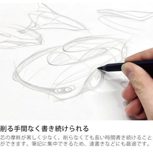 アルミボディの鉛筆 「metacil」発売！16km程度の距離を削らずに筆記可能！！