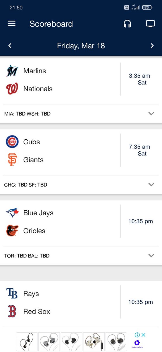 gravityBaseball's tweet photo. @Dream11  add these MLB spring training matches..... There are so many users out there wanna play baseball..... As MLB is official league and you also provided these matches last season..... Kindly add this season also!! Looking forward for your reply!! https://t.co/Yr0GiIqyvR