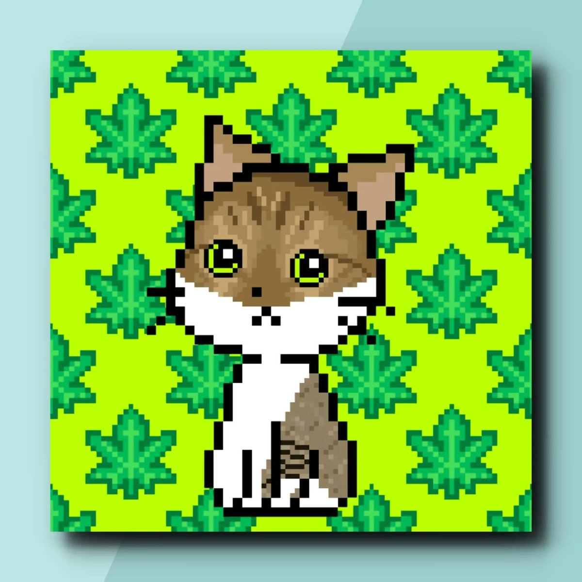 cincaicat's tweet photo. Thanks to the winner🎉🎉🎉
This is the cat that the winner requested to customize.😼😼😼
https://t.co/rSso2MFKQv

#nfts #nft #nftart #pixelart #polygon #opensea #nogasfee #pixelcat #nftartists #nftcollectors #nftcommunity #nftworld #metaverse #coolcat #cutecat #pixelcats https://t.co/UvuA7gpm2s