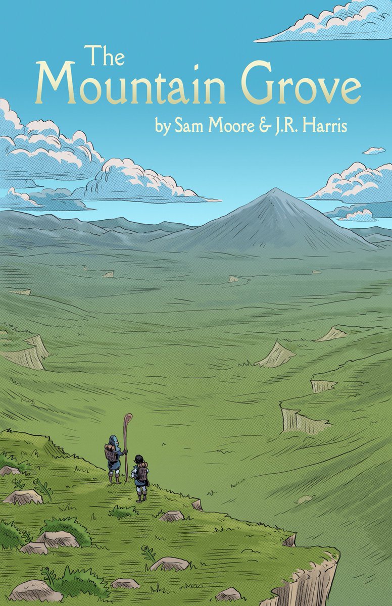 SamsoniteMoore's tweet photo. 👻HAPPY ANNOUNCEMENT DAY FROM @JRcomicarts AND I👻

Mystery, magic, and danger: what secrets does the mountain hold?

For fans of Over The Garden Wall, Legend of Zelda, &amp; Nausicaa Of The Valley Of The Wind.

Teaser Trailer and pre-order coming at the end of March! https://t.co/bTjakUlZyz