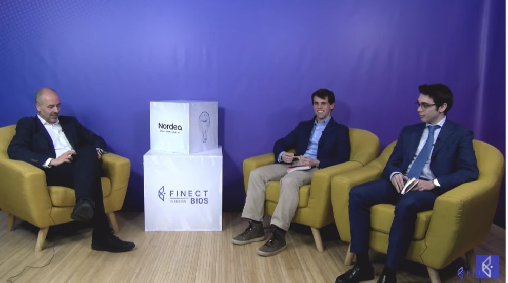 finect's tweet photo. @NordeaAM #FinectBIOS Ignasi Viladesau, director de inversiones de @MyInvestorES, y Miguel Pérez, selector de fondos de @atl12Capital, están preguntando a Balteo sobre el fondo Nordea 1 - Stable Return Fund https://t.co/luztKr8z6w