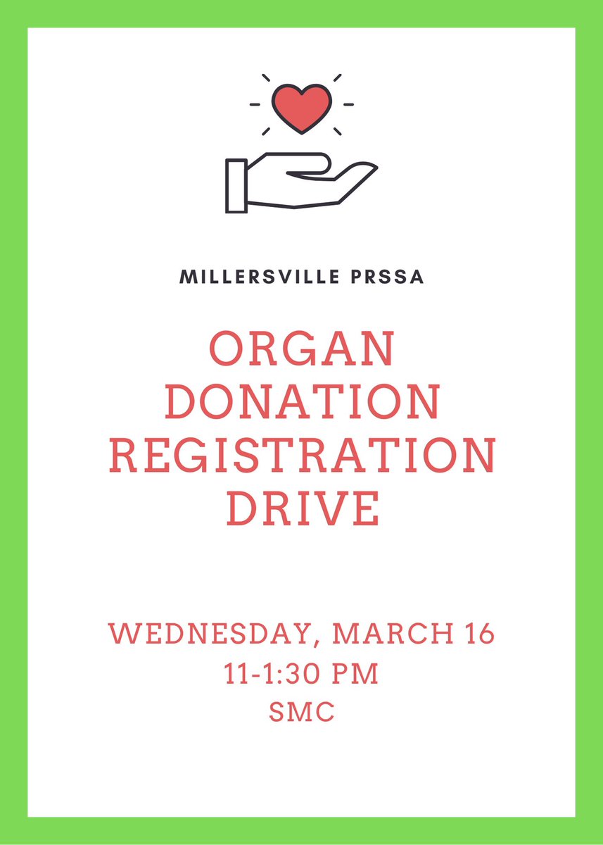 Help give the gift of life tomorrow in the SMC!