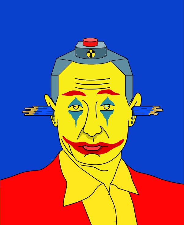 I wanna rule the Earth!☢️
#PutinLies #NFTCommunity #nftart #NFTdrop