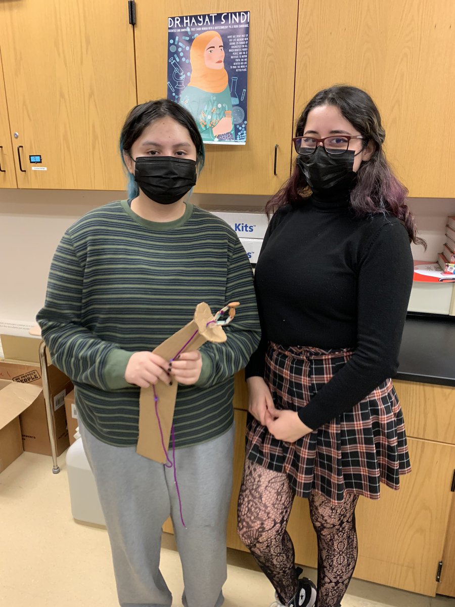 MallouhMs's tweet photo. Our #PLTW students and their successful prosthetic arms!! Each design was able to pick up a cup 🎉 https://t.co/2k1qckTArJ