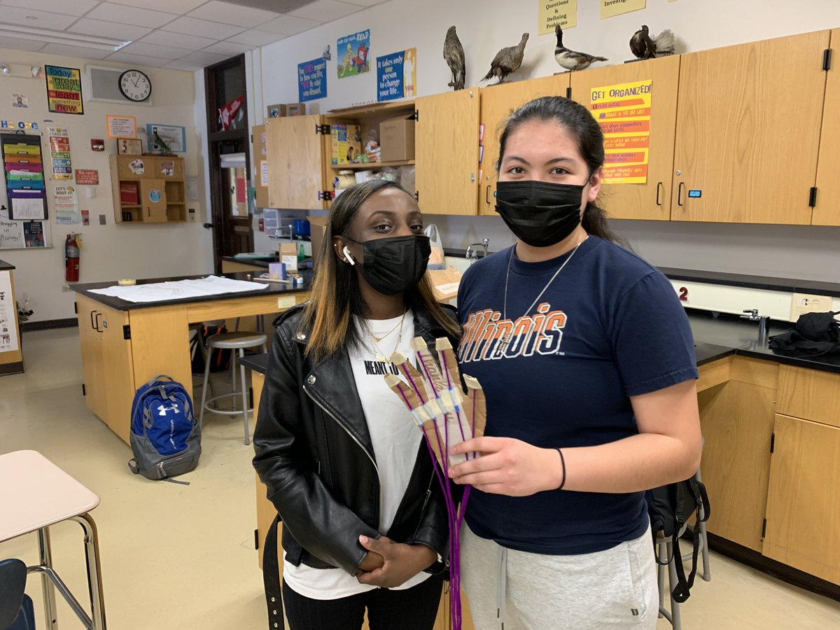 MallouhMs's tweet photo. Our #PLTW students and their successful prosthetic arms!! Each design was able to pick up a cup 🎉 https://t.co/2k1qckTArJ